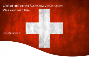 Unternehmen Coronaviruskrise OffpageSEOSchweiz