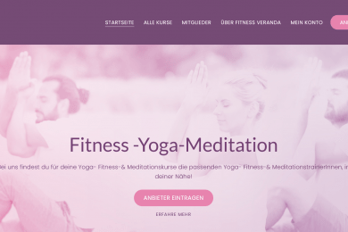 Fitness Veranda Das Schweizer Portal für Fitnesskurse Yogakurse