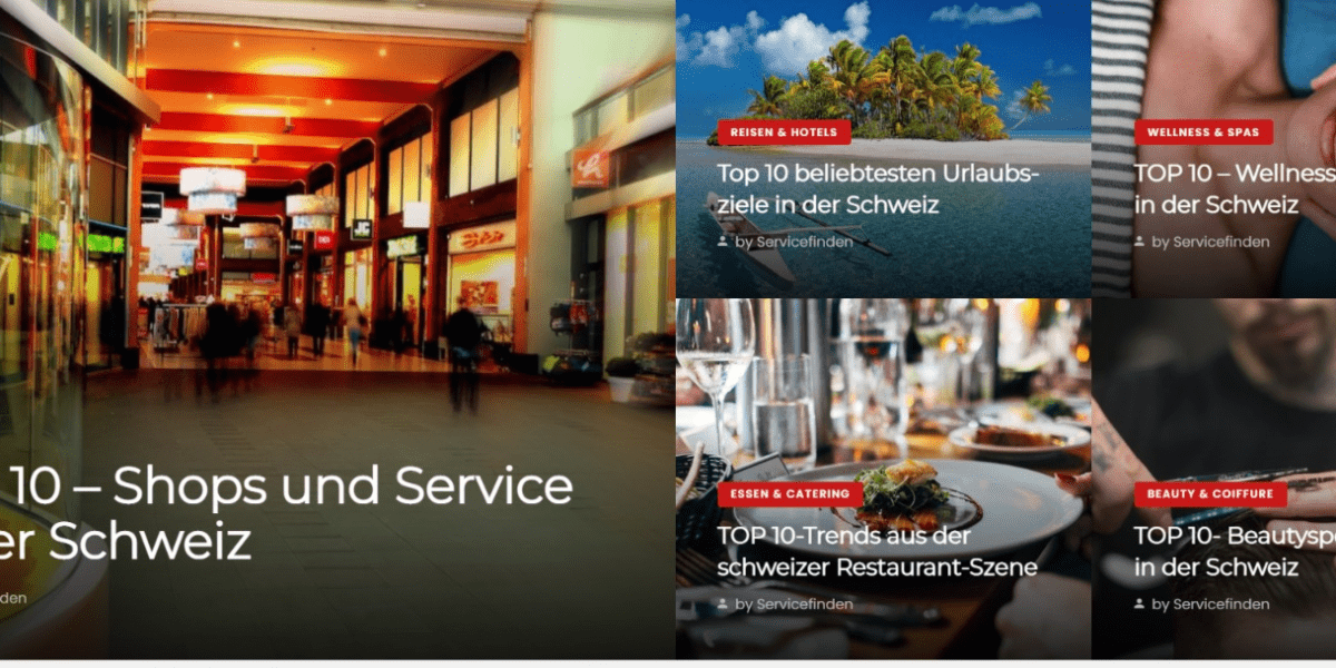 TOP 10 - Die Besten Dienstleistung und Service in der Schweiz